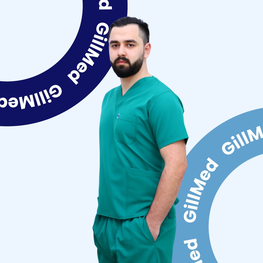 Yaşıl Alpaka Kişi Tibbi dəst