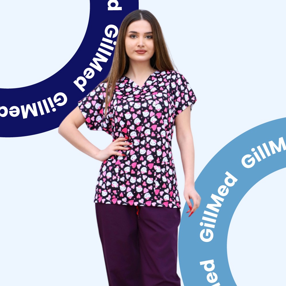 Ağ Alpaka Qadın Tibbi Dəst