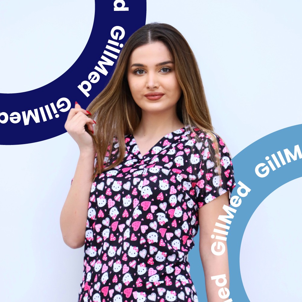 Ağ Alpaka Qadın Tibbi Dəst